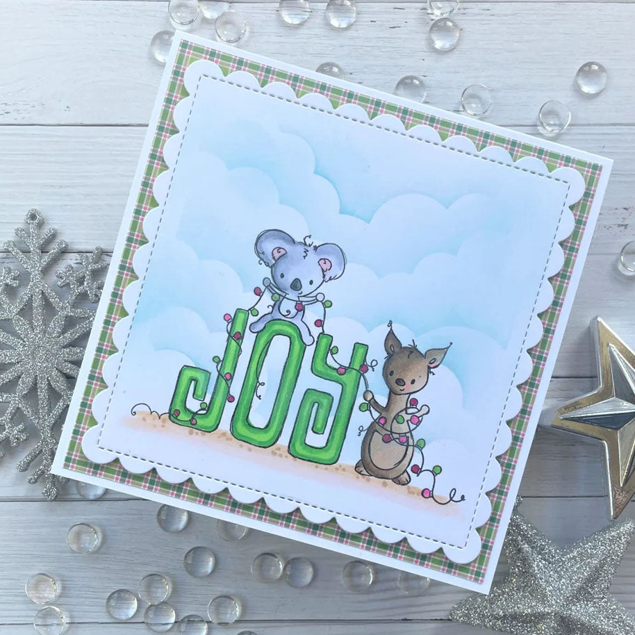 Christmas Joy Word Clear Stamp 31007 - Paper Rose Studio