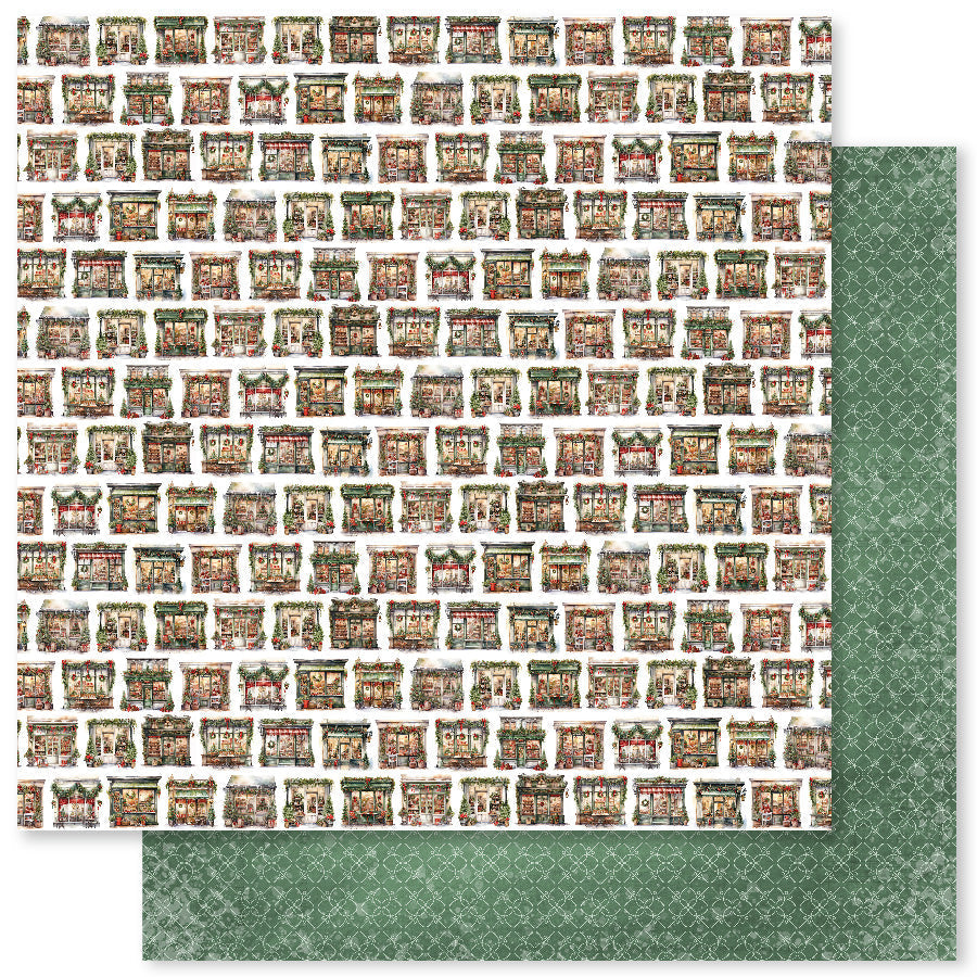 Christmas Time C 12x12 Paper (12pc Bulk Pack) 31142 - Paper Rose Studio