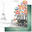 Coffee in Paris E 12x12 Paper (12pc Bulk Pack) 32319 - Paper Rose Studio