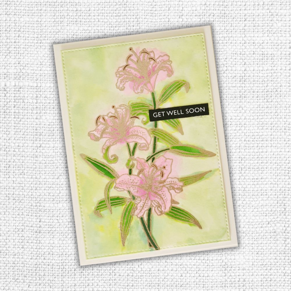 Lily Bouquet Clear Stamp Set 24565 - Paper Rose Studio