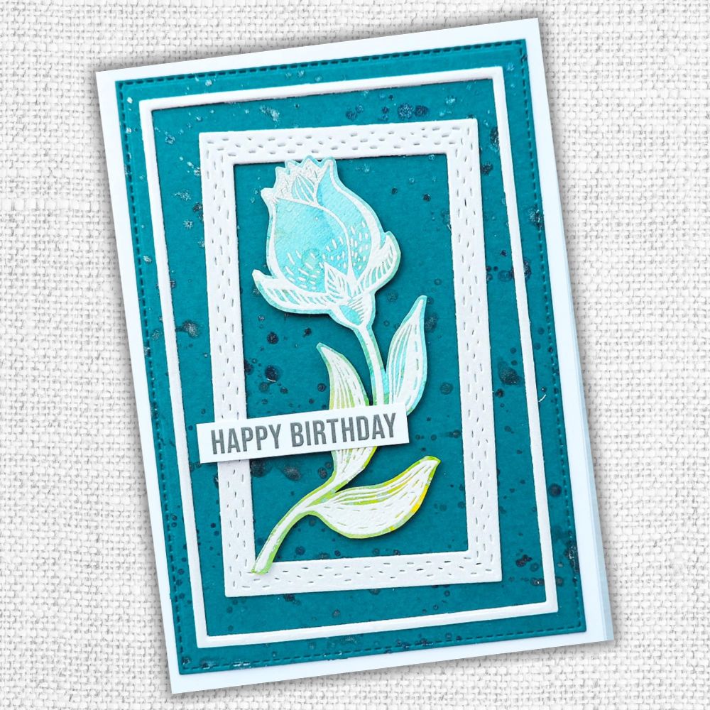 Bold Flower 2 Clear Stamp 24718 - Paper Rose Studio