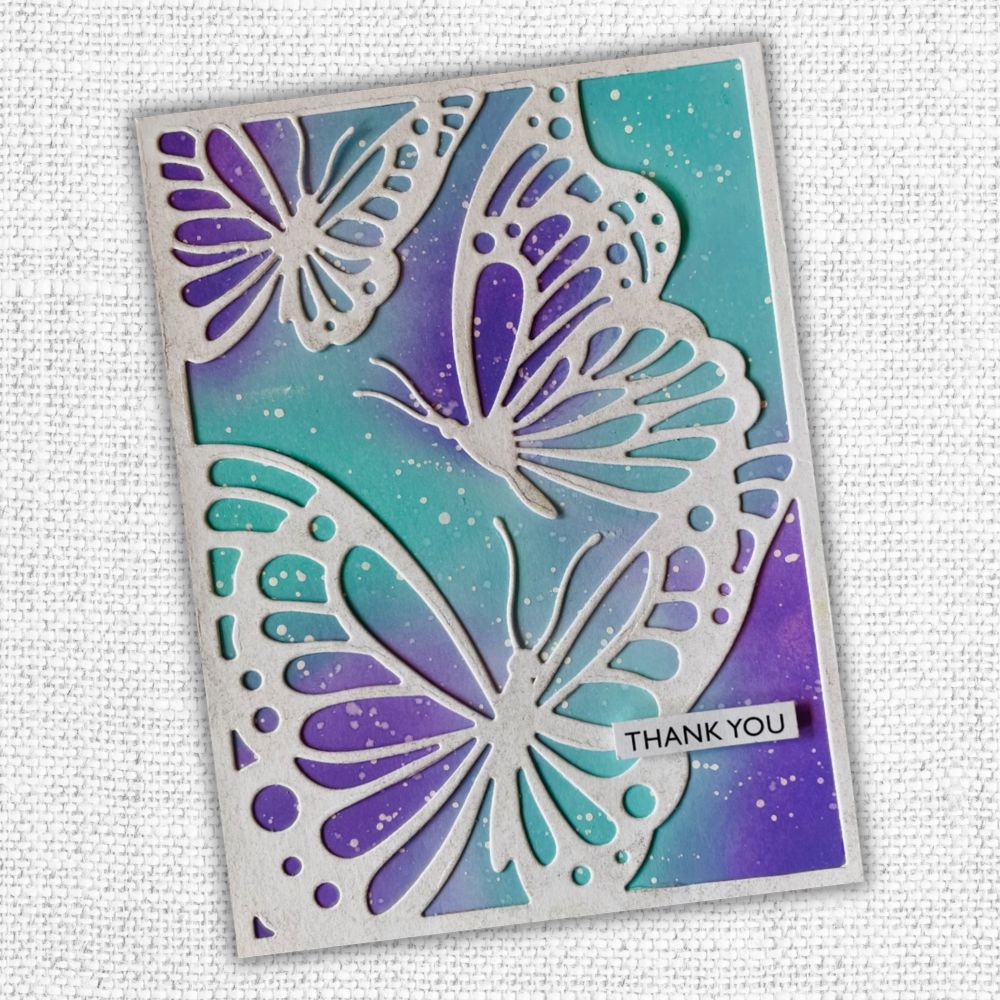 Butterfly Coverplate Metal Cutting Die 25114 - Paper Rose Studio