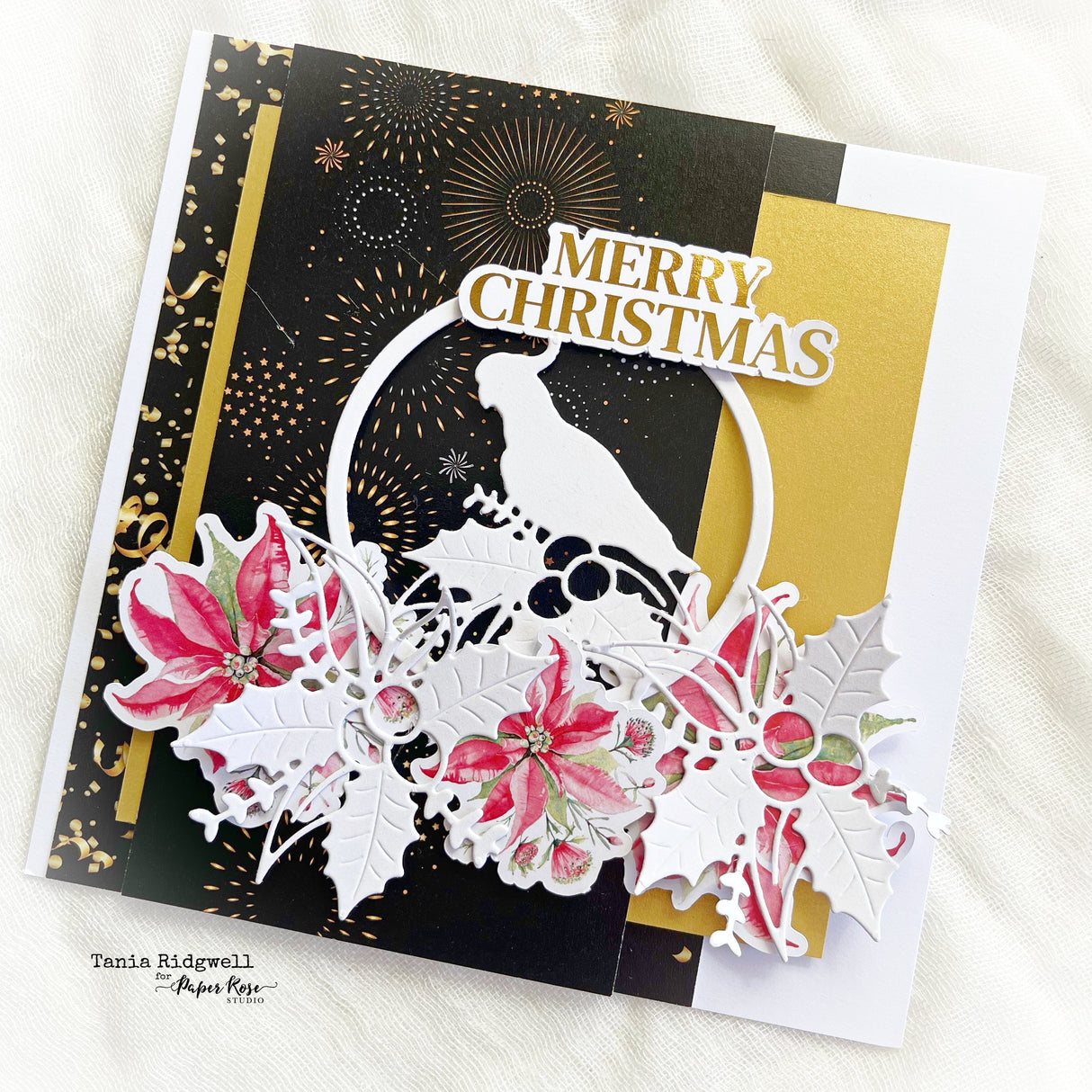 Christmas Sentiments & Icons - Gold Foil Die Cuts 27823 - Paper Rose Studio