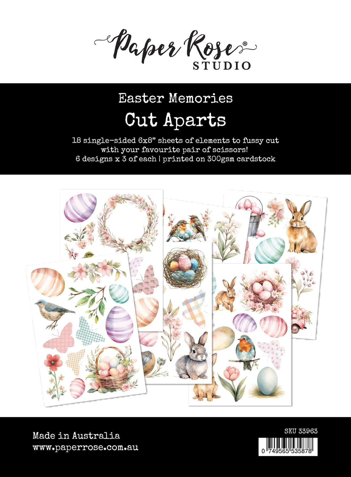 Easter Memories Cut Aparts Paper Pack 33963