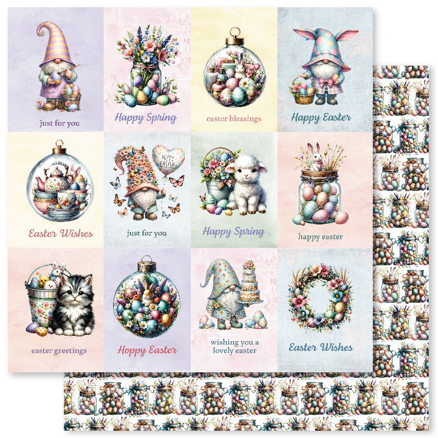 Easter Time A 12x12 Paper (12pc Bulk Pack) 31842 - Paper Rose Studio