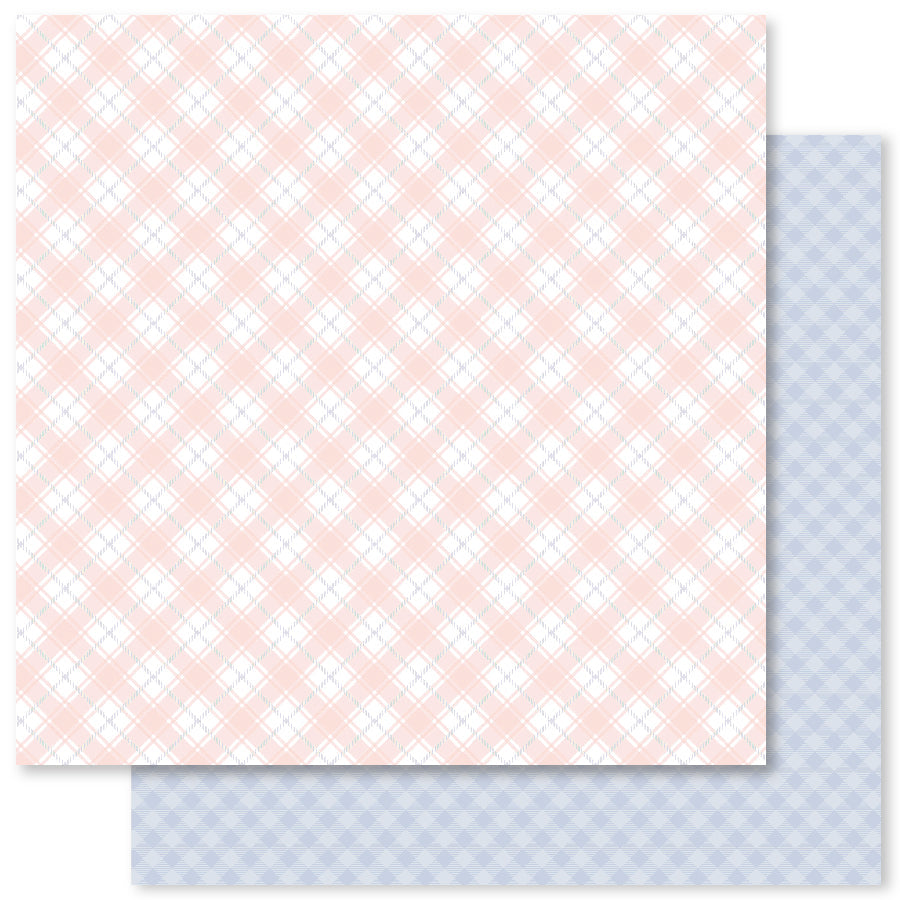 Easter Time Plaids C 12x12 Paper (12pc Bulk Pack) 31818 - Paper Rose Studio