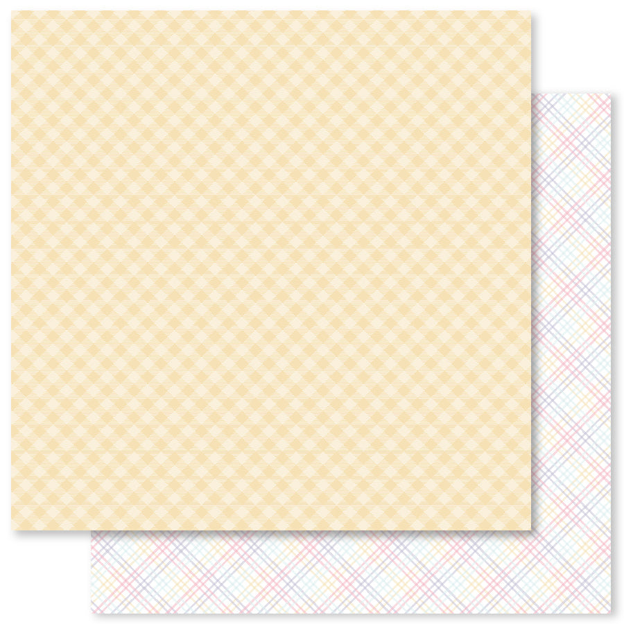 Easter Time Plaids D 12x12 Paper (12pc Bulk Pack) 31821 - Paper Rose Studio