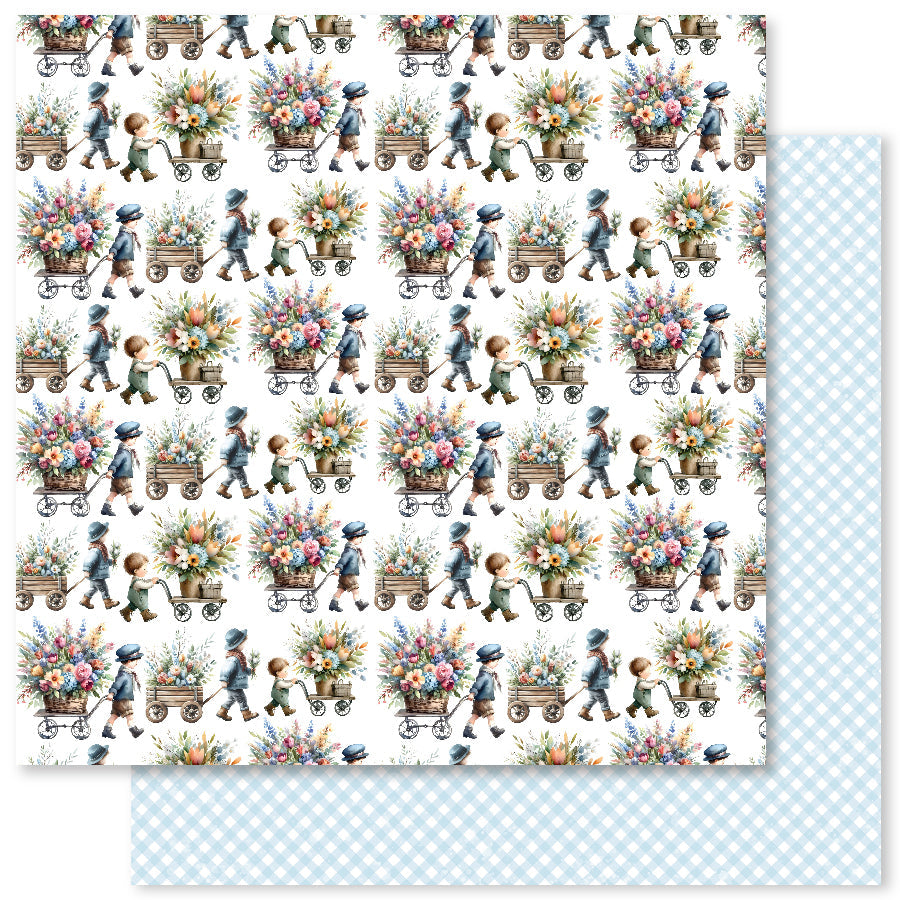 Farmhouse Friends C 12x12 Paper (12pc Bulk Pack) 31986 - Paper Rose Studio