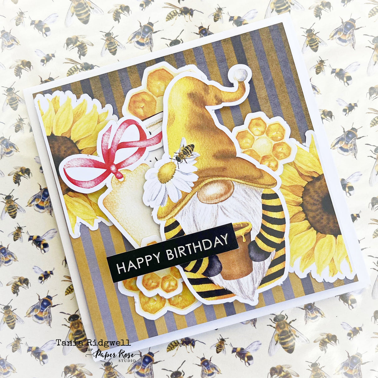 Bee Happy 6x6 Paper Collection 27727 - Paper Rose Studio