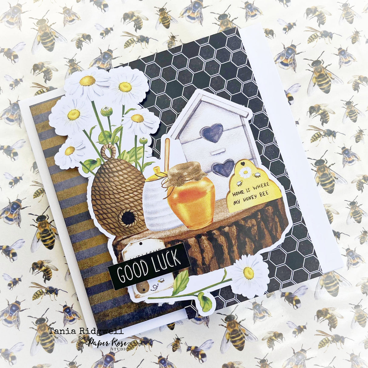 Bee Happy 6x6 Paper Collection 27727 - Paper Rose Studio