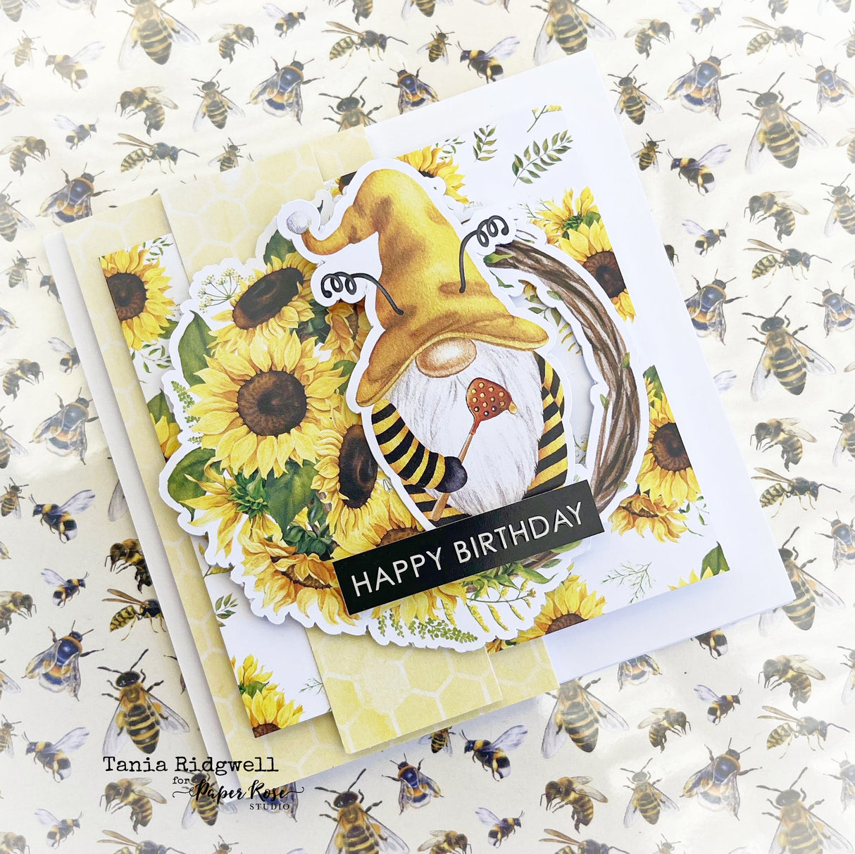 Bee Happy 6x6 Paper Collection 27727 - Paper Rose Studio