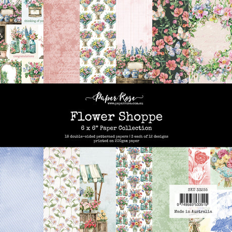 Flower Shoppe 6x6 Paper Collection 33255 - Paper Rose Studio