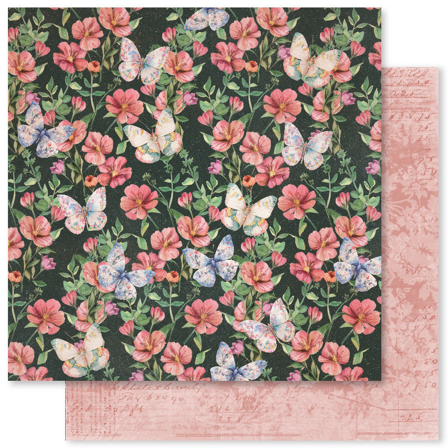 Flower Shoppe B 12x12 Paper (12pc Bulk Pack) 33240 - Paper Rose Studio