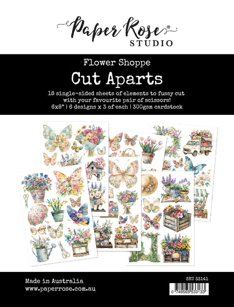 Flower Shoppe Cut Aparts Paper Pack 33141 - Paper Rose Studio