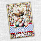 Happy Easter Chunky Layered Metal Cutting Die 21285 - Paper Rose Studio