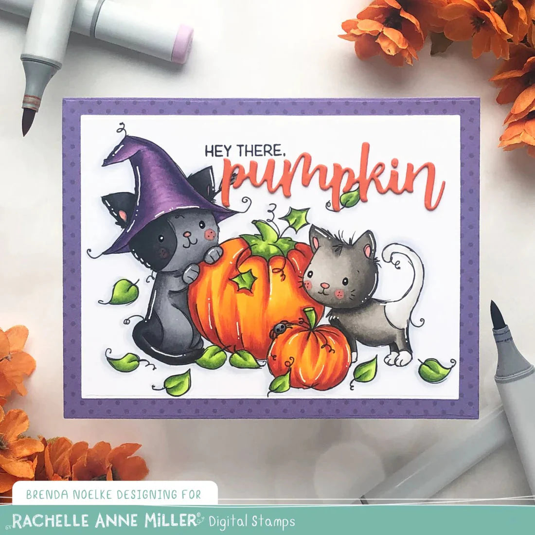 Halloween Cats Clear Stamp 31335 - Paper Rose Studio