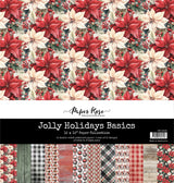 Jolly Holidays Basics 12x12 Paper Collection 32595 - Paper Rose Studio