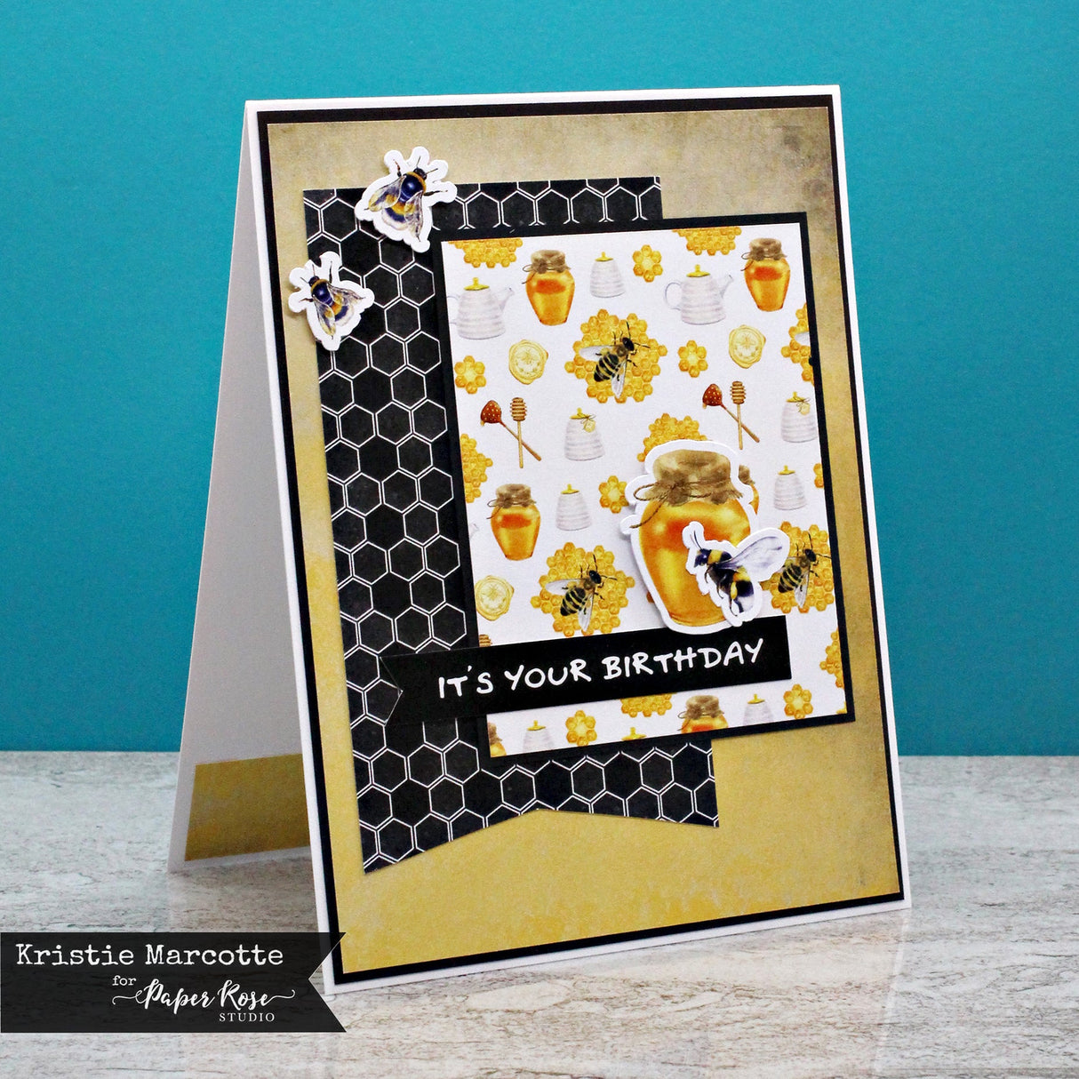 Bee Happy 6x6 Paper Collection 27727 - Paper Rose Studio