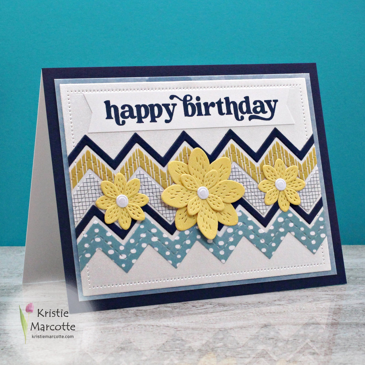 Layering Chevron Borders Metal Cutting Die 16975 - Paper Rose Studio