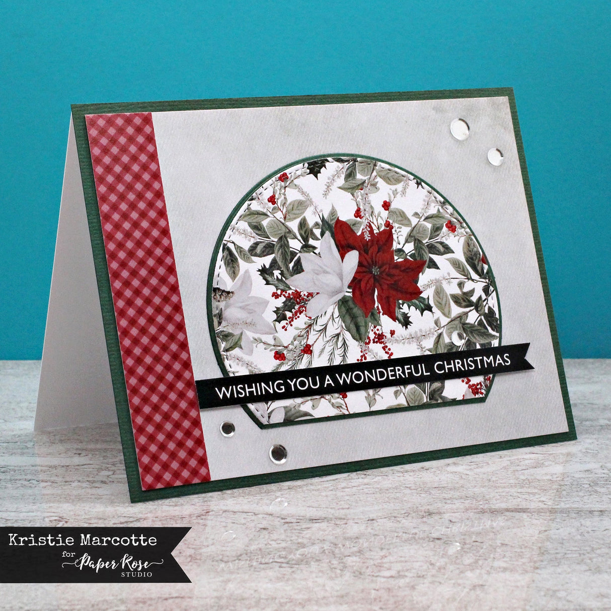 Poinsettia Garden 6x6 Paper Collection 26866 - Paper Rose Studio