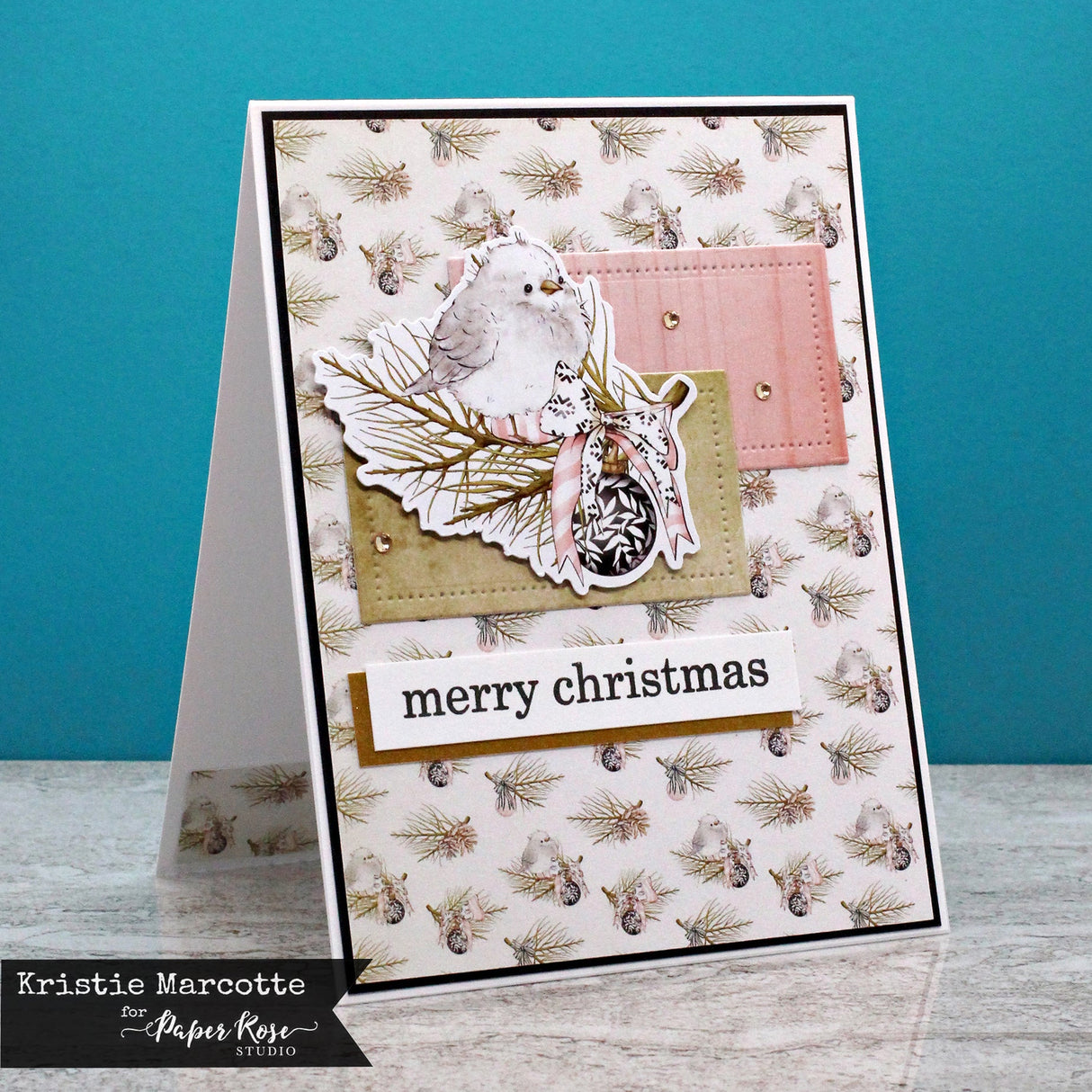 Pretty in Pink Christmas 6x6 Paper Collection 27760 - Paper Rose Studio