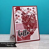 Hello Layered Metal Cutting Die 18252 - Paper Rose Studio