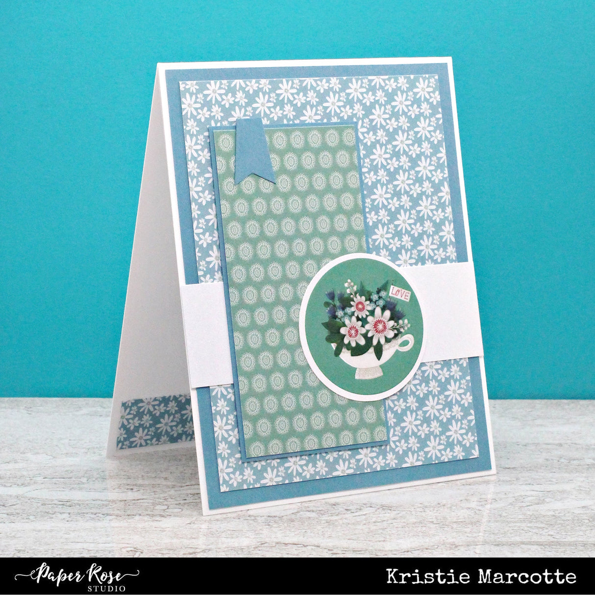 Katie's Tea Party 12x12 Paper Collection 30825 - Paper Rose Studio