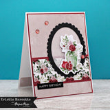 Stitched Ovals Metal Cutting Die 16551 - Paper Rose Studio