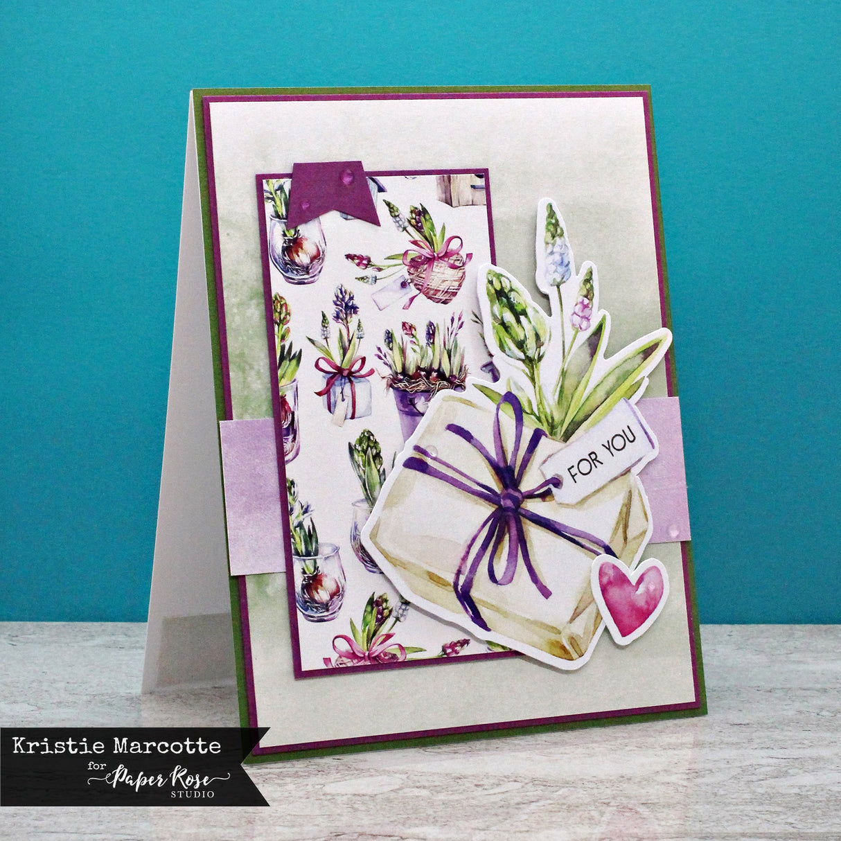 Violet Garden 6x6 Paper Collection 28384 - Paper Rose Studio