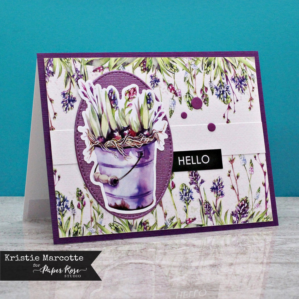 Violet Garden 6x6 Paper Collection 28384 - Paper Rose Studio