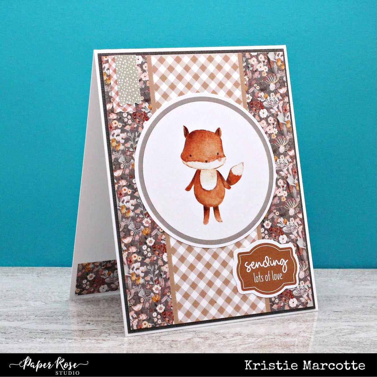 Woodland Friends 6x8" Die Cuts & Sentiments 29985 - Paper Rose Studio