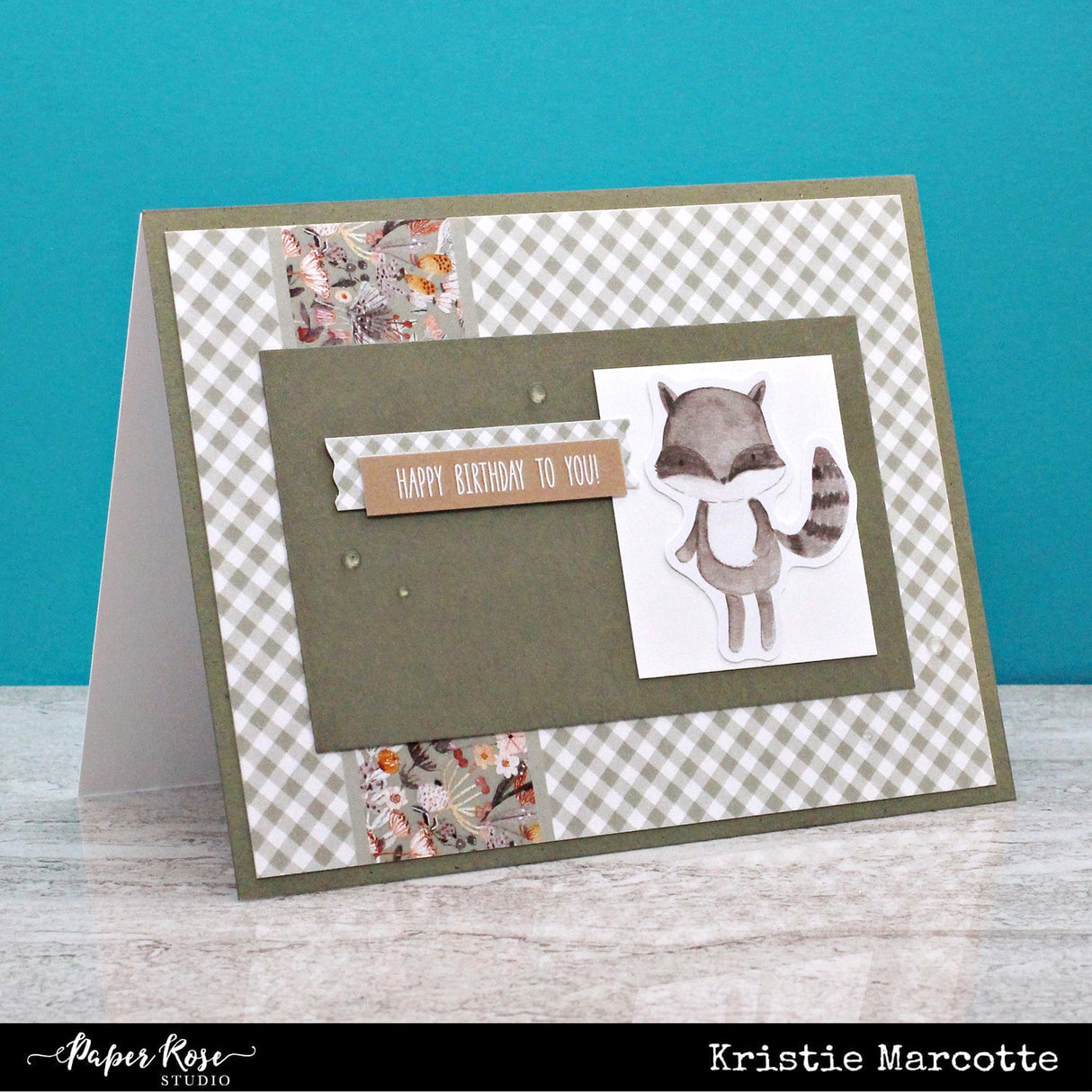 Woodland Friends 6x8" Die Cuts & Sentiments 29985 - Paper Rose Studio