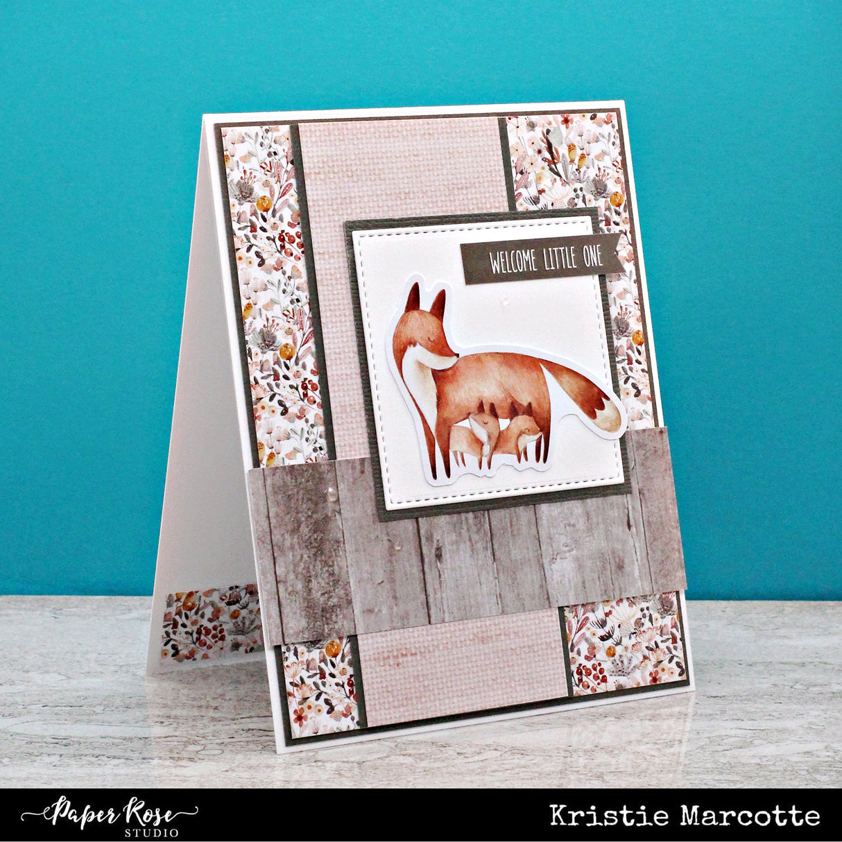 Woodland Friends 6x8" Die Cuts & Sentiments 29985 - Paper Rose Studio