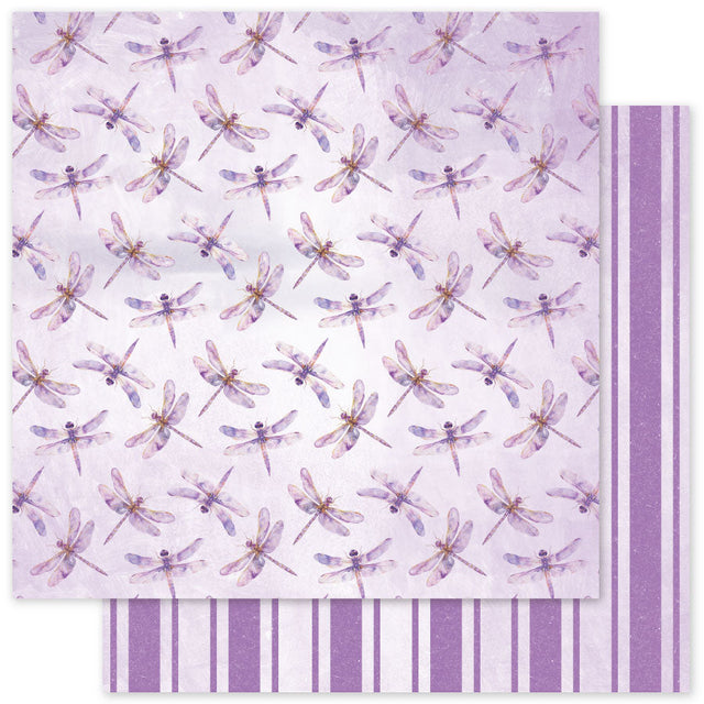 Lavender & Fairies Basics D 12x12 Paper (12pc Bulk Pack) 33513 - Paper Rose Studio