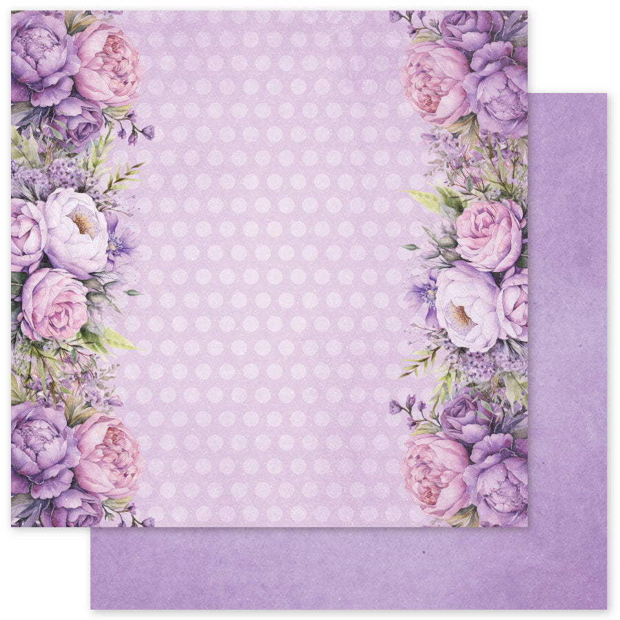 Lavender & Fairies Basics E 12x12 Paper (12pc Bulk Pack) 33516 - Paper Rose Studio