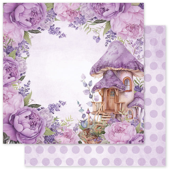 Lavender & Fairies E 12x12 Paper (12pc Bulk Pack) 33492 - Paper Rose Studio