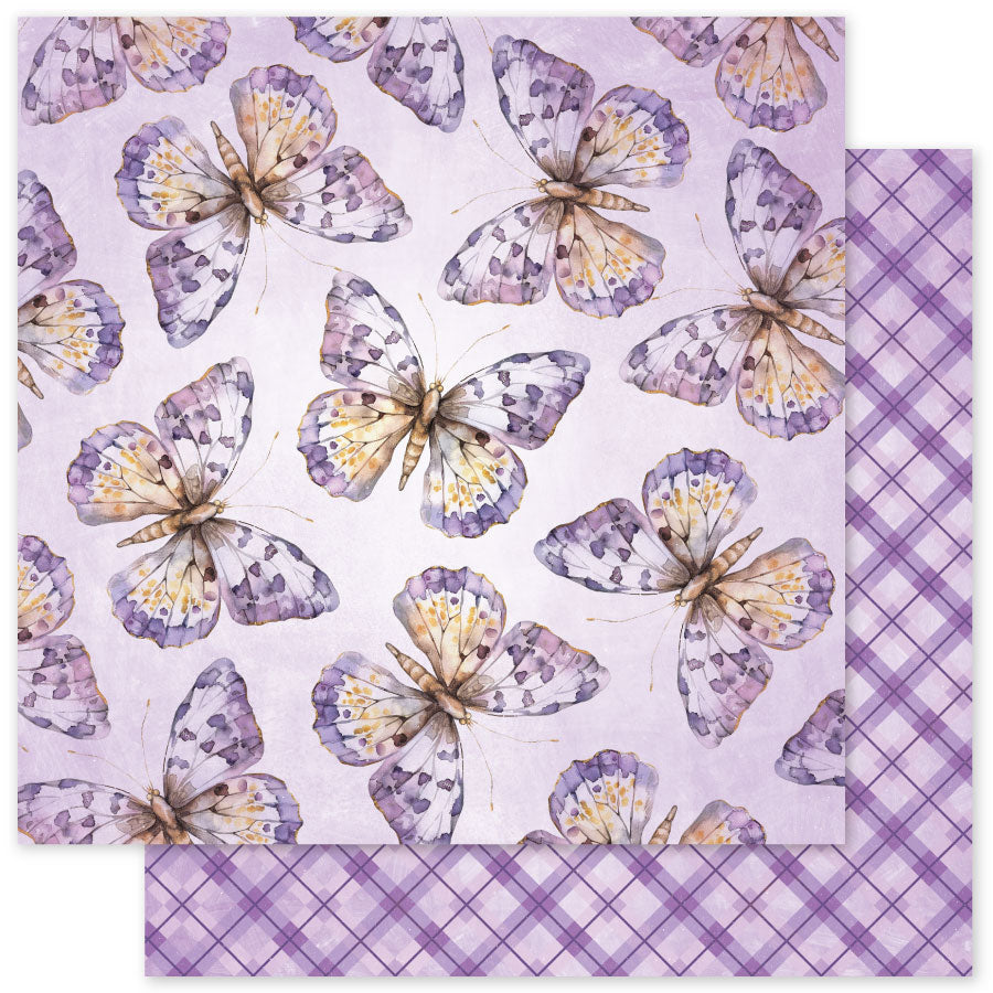 Lavender & Fairies F 12x12 Paper (12pc Bulk Pack) 33495 - Paper Rose Studio