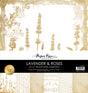 Lavender & Roses - Gold Foil 12x12 Paper Collection 32220 - Paper Rose Studio