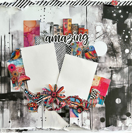 Inky Splash 12x12 Paper Collection 31899