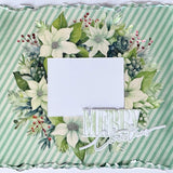 White Christmas Foil 12x12 Paper Collection 32649 - Paper Rose Studio