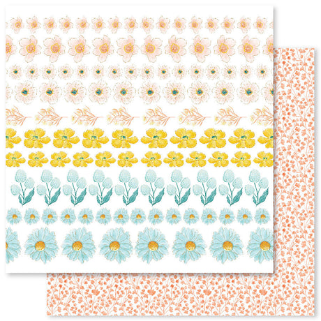 Maya's Garden B 12x12 Paper (12pc Bulk Pack) 30513 - Paper Rose Studio