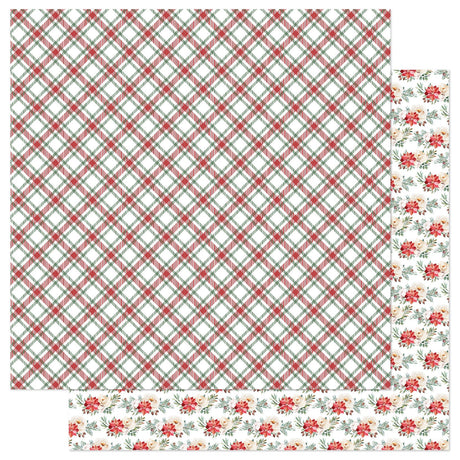 Merry Little Christmas Patterns E 12x12 Paper (12pc Bulk Pack) 30546 - Paper Rose Studio