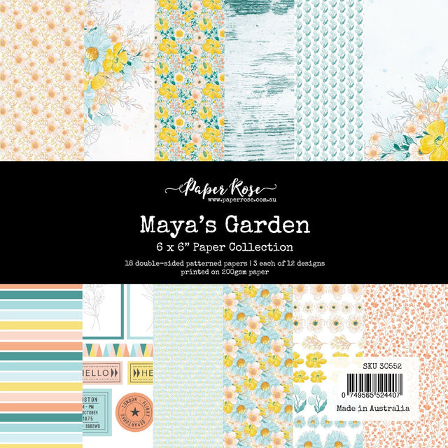 Maya's Garden 6x6 Paper Collection 30528 - Paper Rose Studio