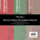 Merry Little Christmas Basics 6x6 Paper Collection 30504 - Paper Rose Studio