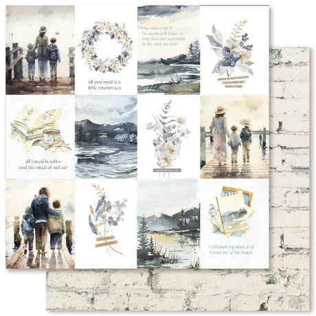 Morning Memories C 12x12 Paper (12pc Bulk Pack) 30333