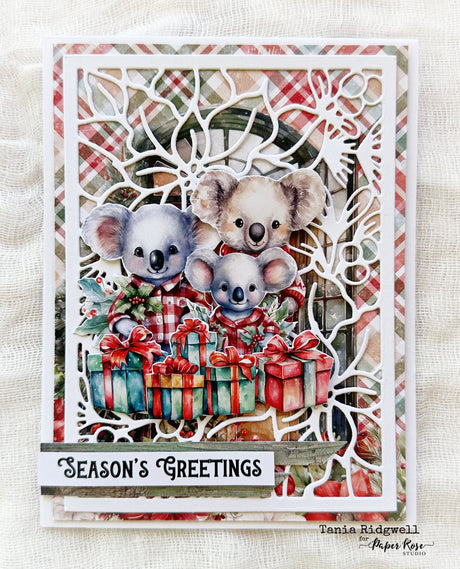 Christmas Time Koalas Cut Aparts Paper Pack 31166 - Paper Rose Studio