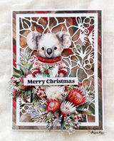 Christmas Time Koalas Cut Aparts Paper Pack 31166 - Paper Rose Studio