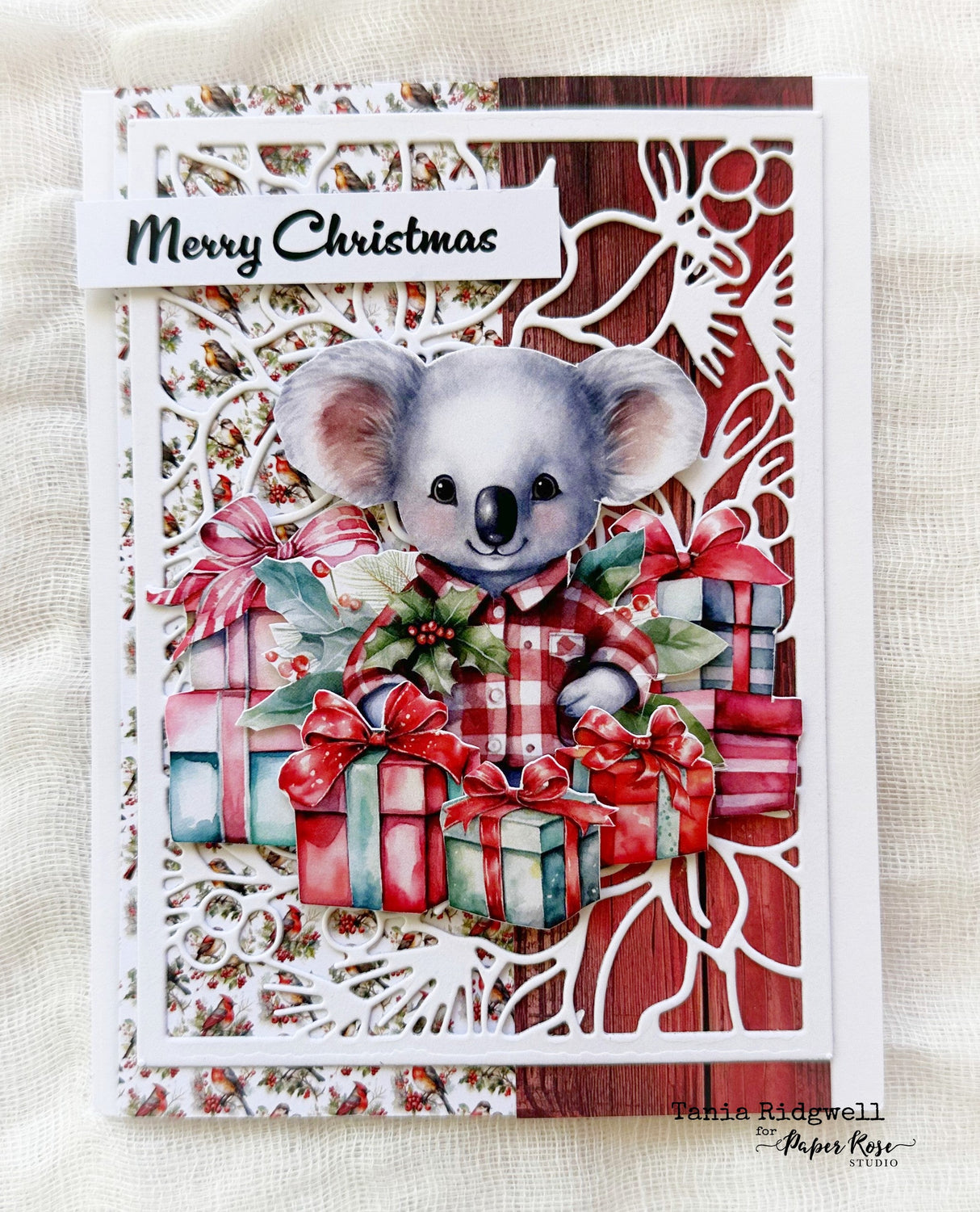 Christmas Time Koalas Cut Aparts Paper Pack 31166 - Paper Rose Studio