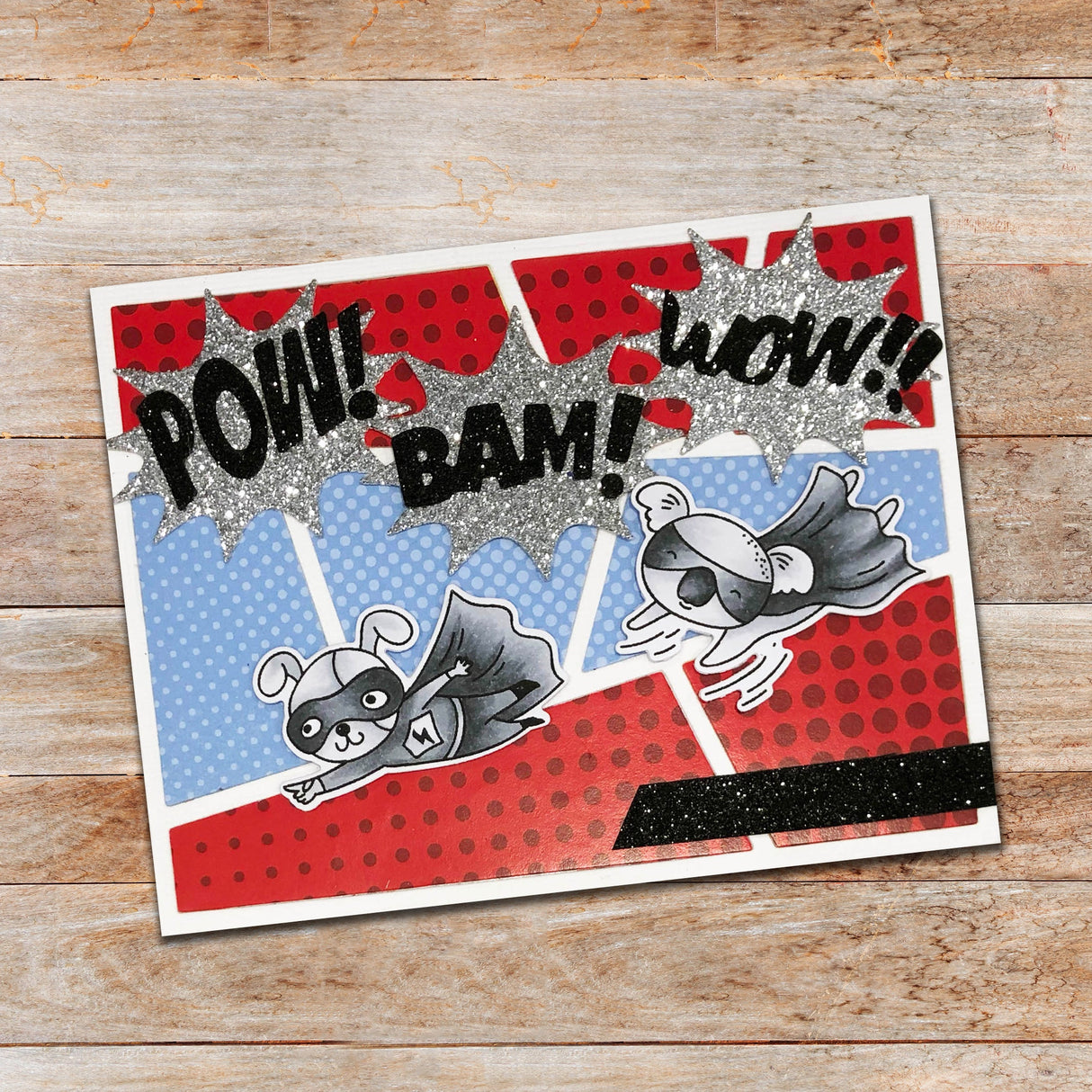 Super Hero Fun Metal Die 18055 - Paper Rose Studio