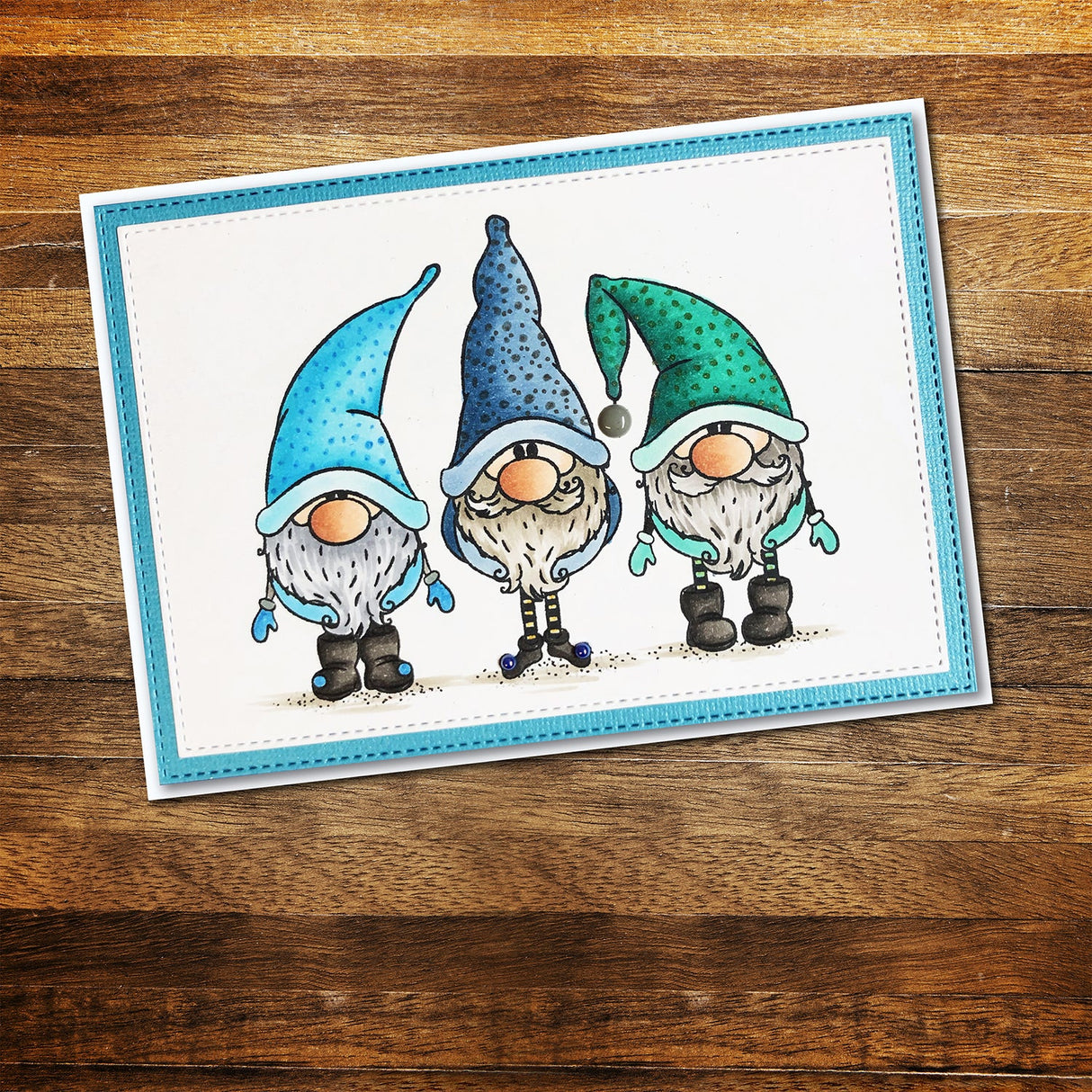 Gnomies 4x6" Clear Stamp Set 18372 - Paper Rose Studio